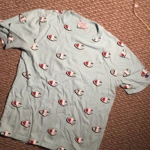 Teal champion t-shirt